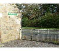 original farm entrance